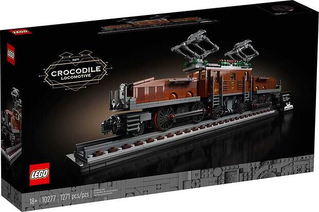 Lego 10277 Trains Crocodile Locomotive