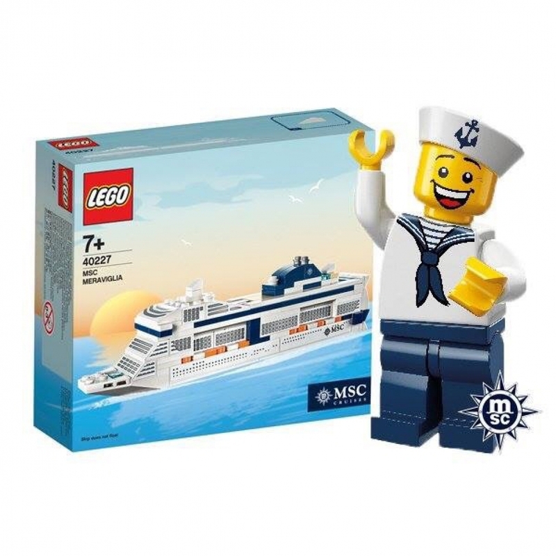 40227 LEGO MSC Meraviglia nave da crociera