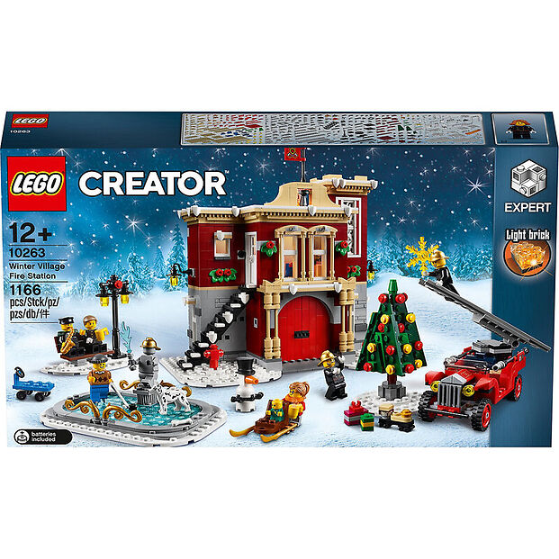 Lego 10263 Caserma dei pompieri del villaggio invernale - Winter Village Fire Station