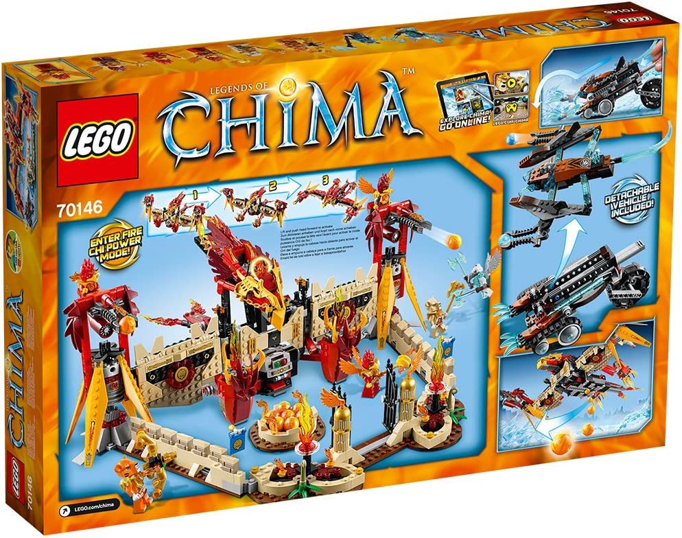 Lego 70146 Chima Flying Phoenix Fire Temple