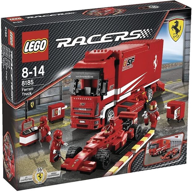 Lego 8185 set Ferrari Truck Racers 