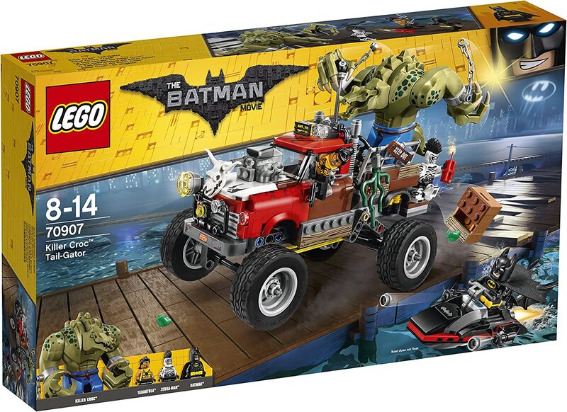 LEGO Batman Movie 70907 - La Tail Gator Di Killer Croc
