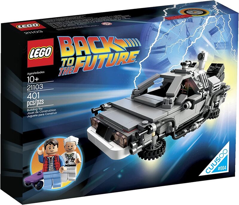 LEGO Ideas 21103 - La Macchina del Tempo DeLorean 