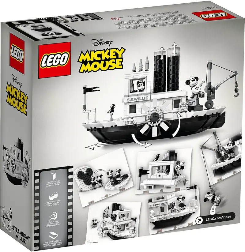 LEGO Ideas 21317 - Steamboat Willie