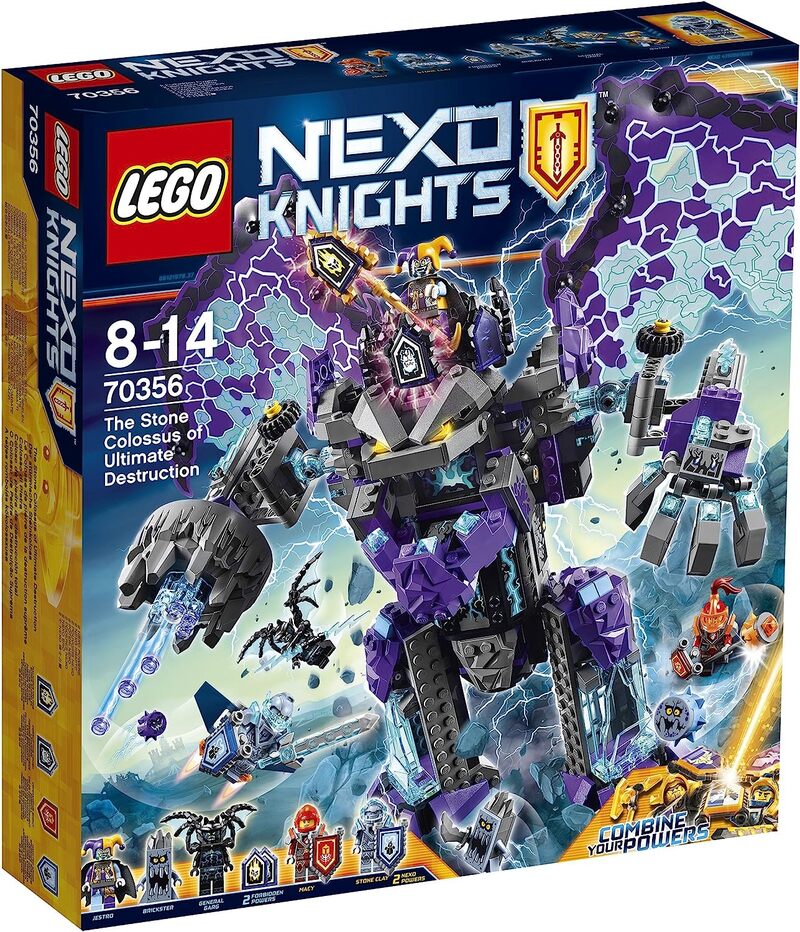 LEGO Nexo Knights 70356 - Colosso Di Pietra